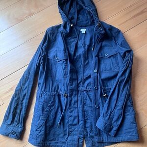 LL bean navy utility jacket
